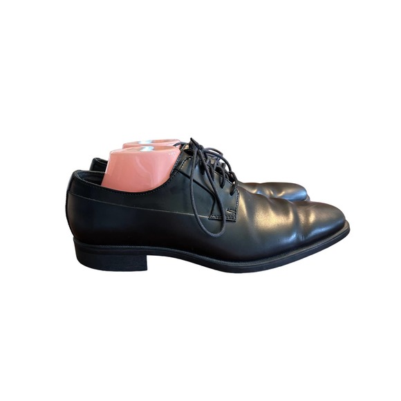 Calvin Klein Mens Edison Black Oxford Dress Shoe Size 10 M - Picture 6 of 15